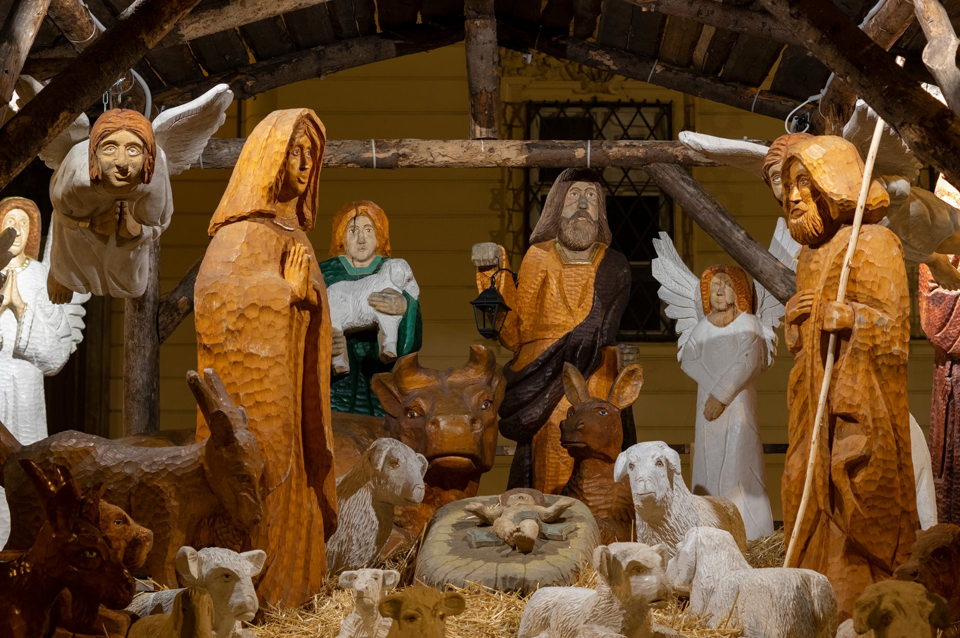 捷克很重視每年耶穌降生場景的擺置。（圖／FB@czechrepublic.chinese）
